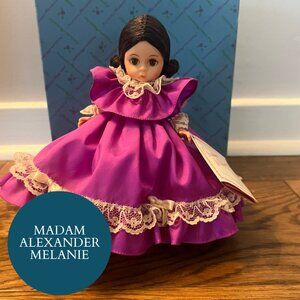Madame Alexander Melanie Gone With The Wind Doll In Original Box